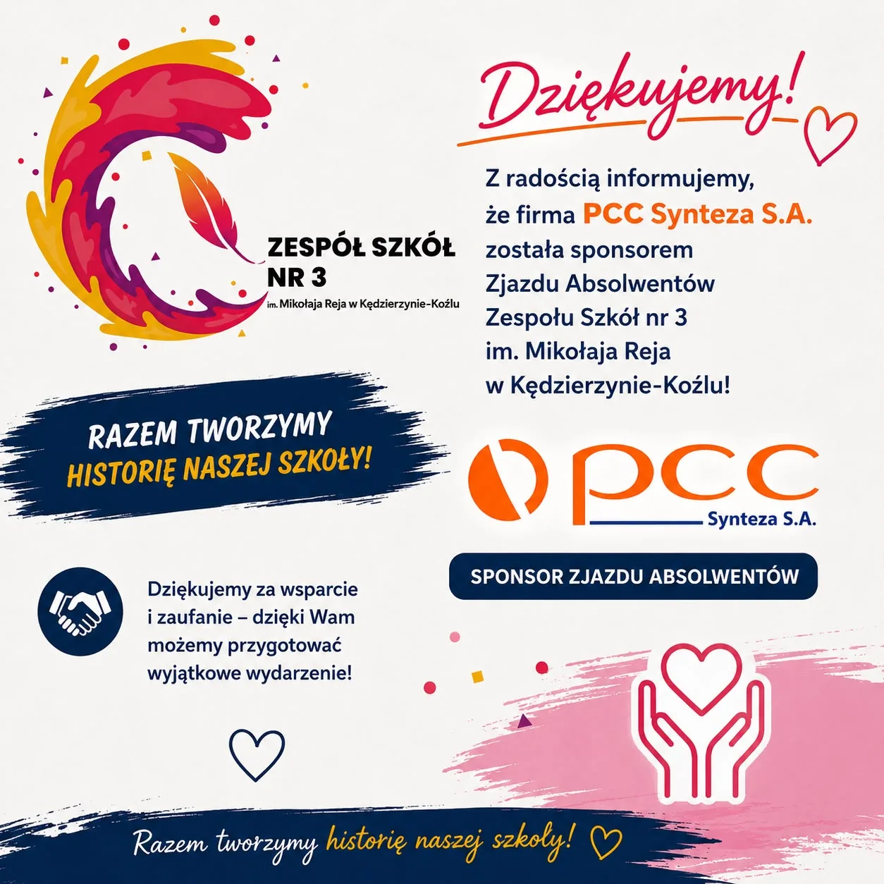PCC Synteza S.A. – sponsor zjazdu absolwentów