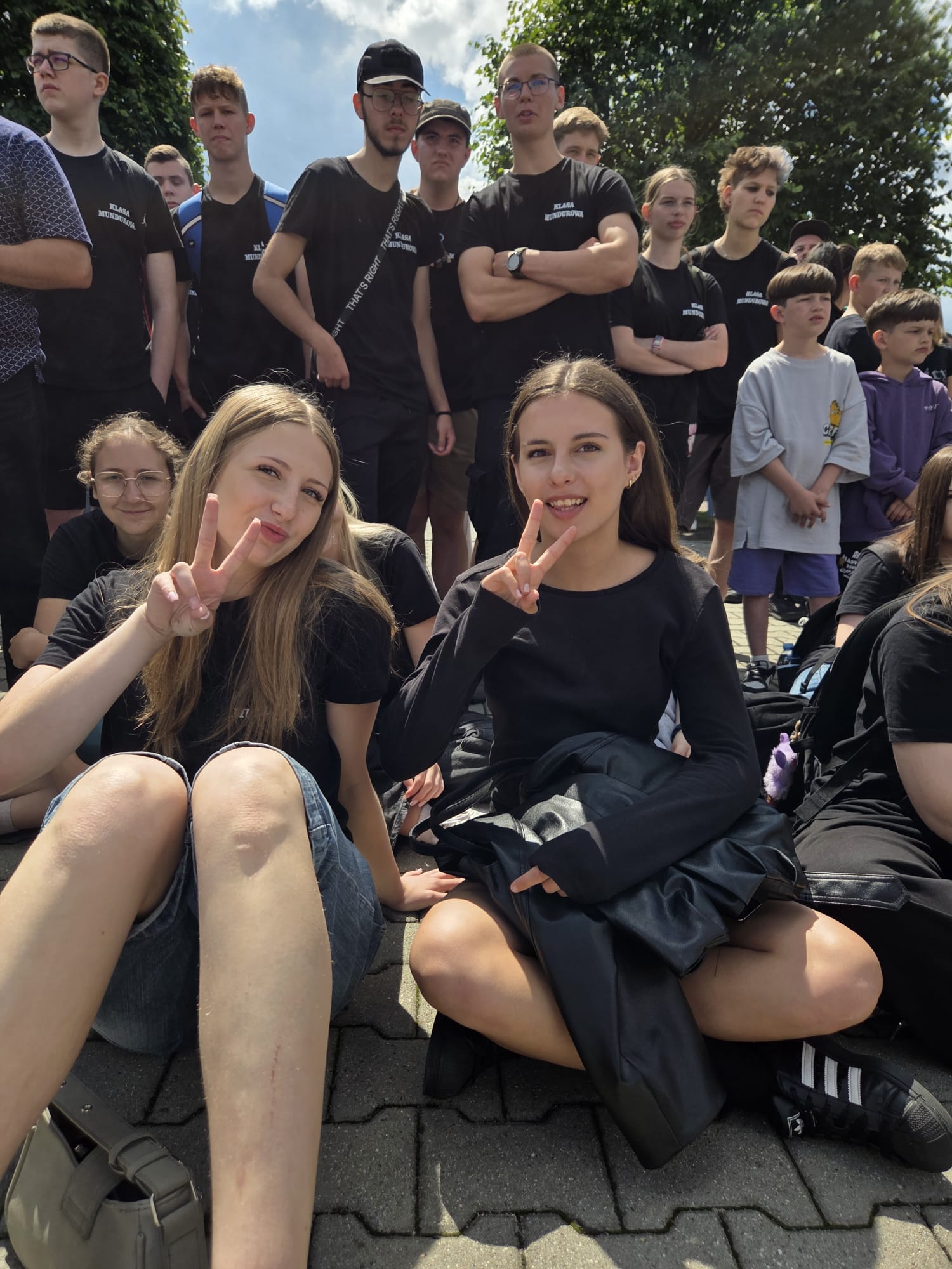 Mundurowa przygoda uczniów klasy 1 spedycyjnej!