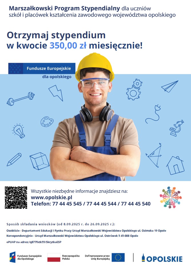 Ruszył nabór do Marszałkowskiego Programu Stypendialnego!
