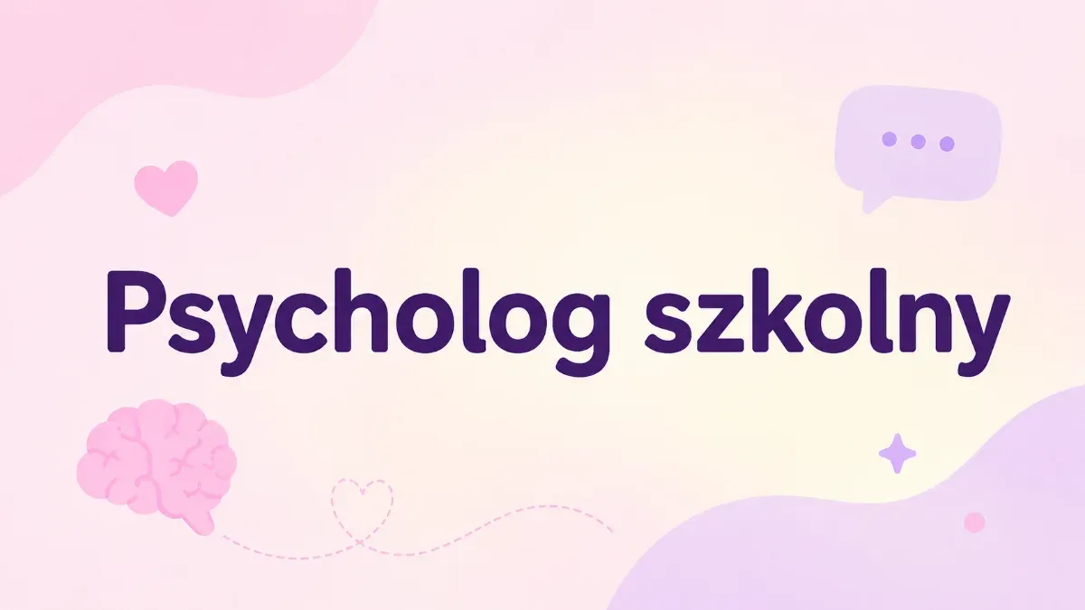 Psycholog szkolny